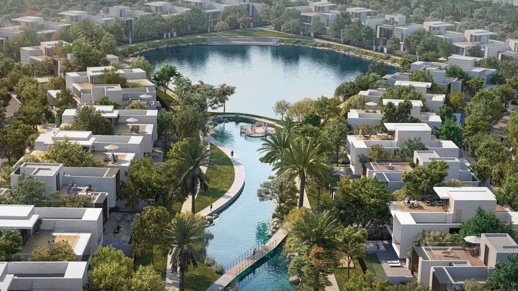 Luxury waterfront villas Dubai